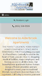 Mobile Screenshot of alderbrookapartments.net